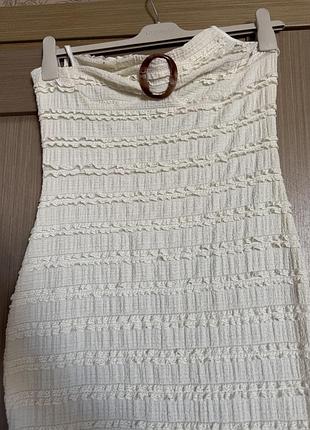 🥰 текстурна сукня халтер shein m 5