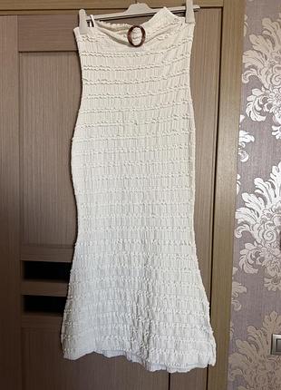 🥰 текстурна сукня халтер shein m 2
