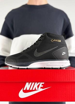 Термо кросівки nike air relentless 26 mid gtx black white