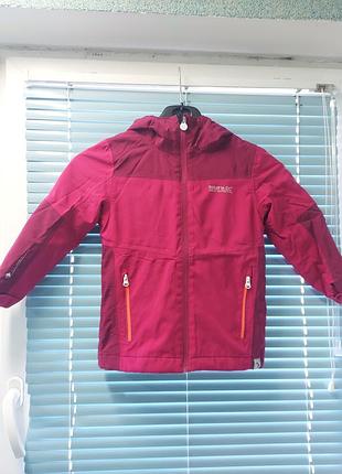 Детская куртка regatta soft shell (5-6 лет)