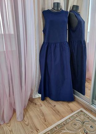 Комфортное с карманами платье 👗 5
