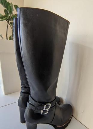 Елегантні шкіряні чоботи gadea wellness shoes (іспанія) р.41
