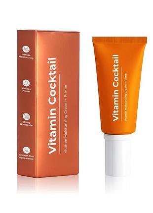 Крем-праймер для обличчя зволожувальний sinoz vitamin cocktail 50 мл