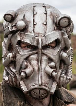 Латексная латекс маска шлем салкер фаллаут stalker fallout противогаз