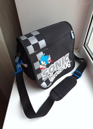 Сумка дитяча через плече sonic the hedgehog для планшету