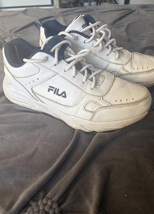 Кросівки чоловічі fila білі