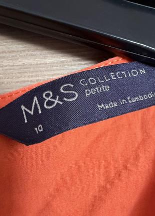 Бавовняна сукня міді m&s 10 8