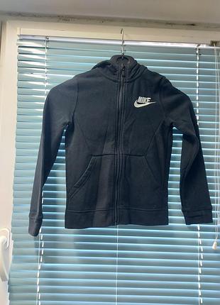 Детская хлопковая толстовка nike true (122 на 7-8 лет)