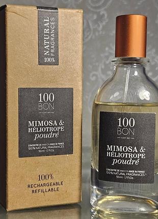 100 bon mimosa & heliotrope poudre 50мл