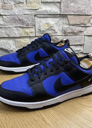 Оригінальні кросівки nike dunk low «astronomy blue»