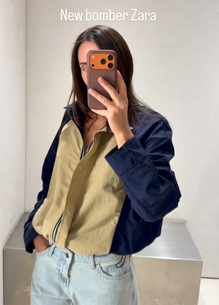Куртка вітрівка zara нова колекція