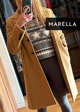 Шерстяное пальто marella (оригинал)