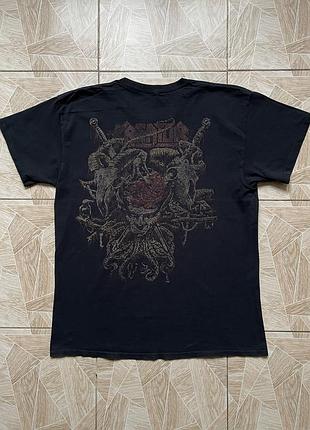 Футболка rare kreator all of the same blood double sided metal band t-shirt black men’s l