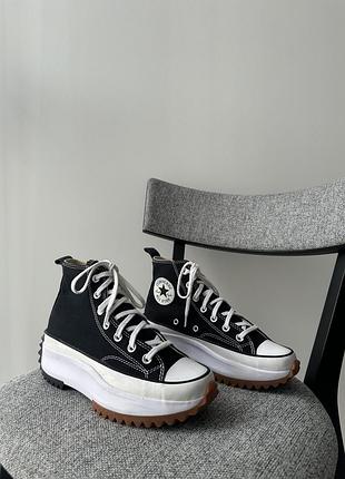 Жіночі осінні масивні кросівки кеди взуття ботинки converse