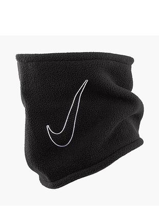 Nike флісовий дитячий підлітковий снуд горловик чорного кольору
