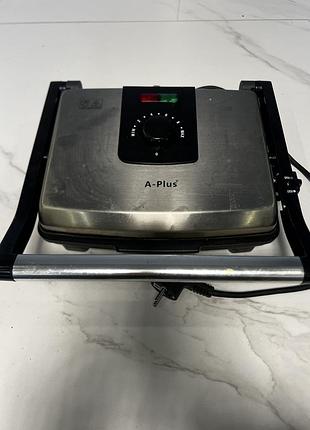 Електрогриль притискний a-plus ap-2038 (2000 вт)