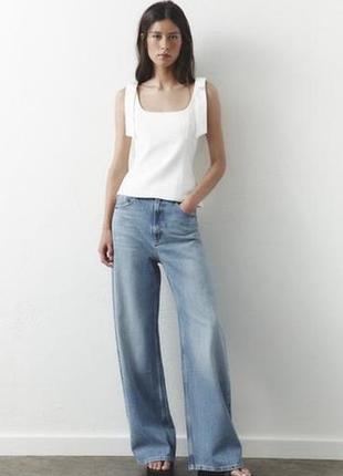 Джинси zara wide leg