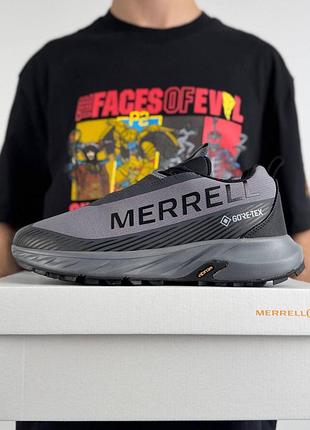 Термо кросівки merrell agility peak 5 gtx slate grey black