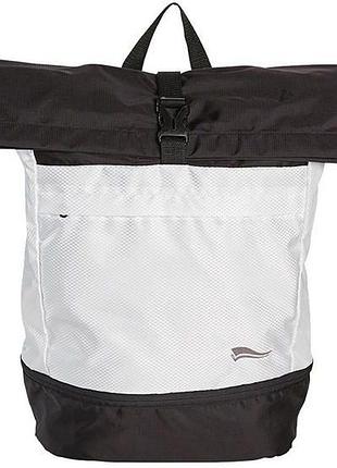 Молодіжний спортивний рюкзак 22l crivit sports backpack білий із чорним
