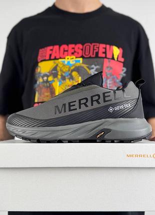 Термо кросівки merrell agility peak 5 gtx grey black