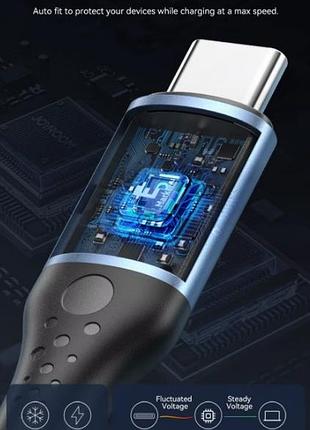 Кабель vention 240w type-c to type-c 5a pd3.1 e-marker (tre, 2 метра, nylon) black 5