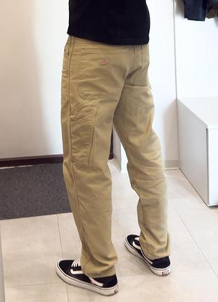 Чоловічі брюки dickies, бежеві, розмір 32