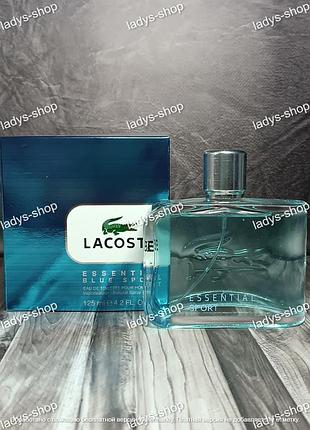 Мужской парфюм lacoste essential sport pour homme (лакоста эссеншиал спорт пур хом) 125 мл