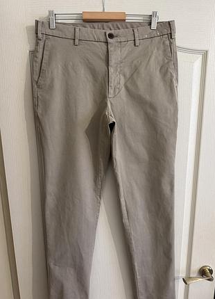 Чоловічі брюки чінос uniqlo 32/34 оригінал