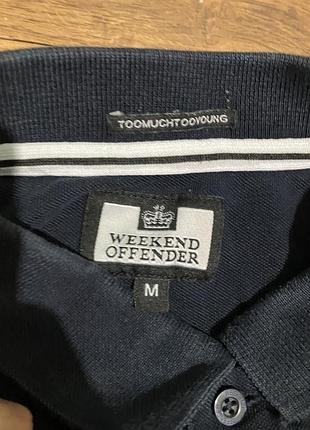 Лонгслів поло weekend offender 3
