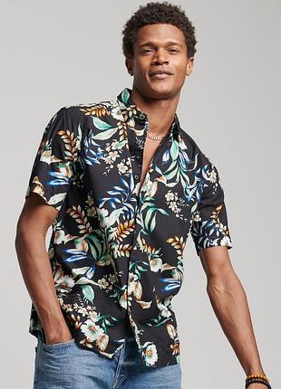 1+1=3! мужская рубашка гавайка superdry