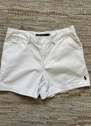Жіночі шорти ralph lauren білі розмір s