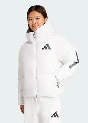 Куртка пуховик женская adidas оригинал ( z.n.e) адидас оригинал