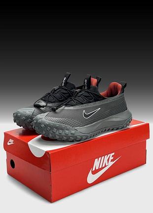 Термо кросівки nike acg mountain fly low gtx grey