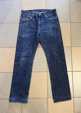 Джинси чоловічі оригінальні levi's 501 original fit 32/34