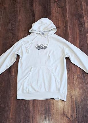 Чоловіча унікальна кофта худі ripndip з великим лого на спині оригінал