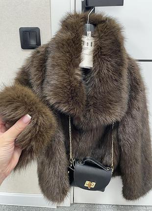 Шуба искусственная,шубка,штучна шуба zara ,эко мех,еко хутро