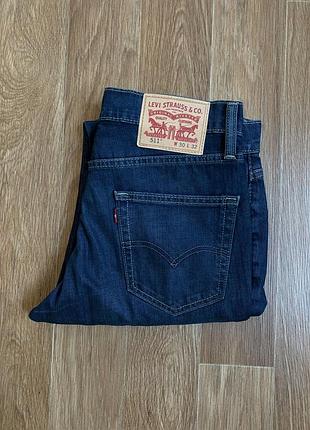 Оригінальні чоловічі джинси levi's 511 розмір w 30 l32