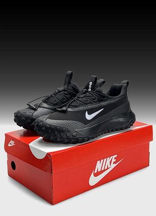 Термо кросівки nike acg mountain fly low gtx black