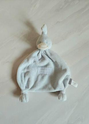 Bambam duck tuttle grey комфортер качечка ≈30 см
