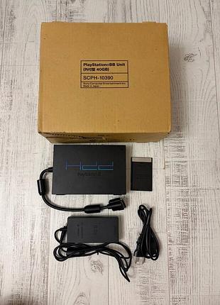 Офіційний комплект playstation bb unit (external 40gb) scph-10390 для ps2 (japan) — повний комплект у коробці
