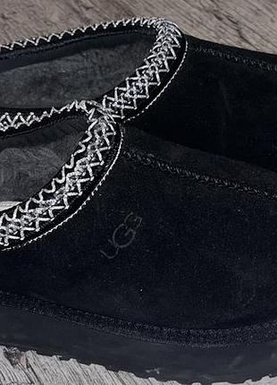 Жіночі уггі ugg tazz чорні, розмір 39, довжина устілки 25.5 см, замша