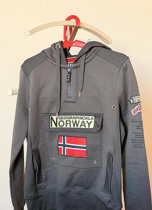 Чоловіче худі geographical norway флісове тепле сіре