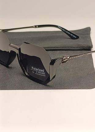 🕶️🕶️ солнцезащитные очки с поляризацией и дизайнерскими металлическими заушниками 🕶️🕶️