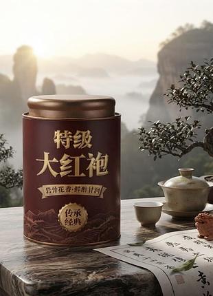 Китайський чай да хун пао (大红袍) • улун • 250 г