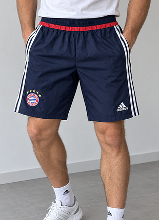 Вінтажні спортивні шорти adidas із символікою футбольного клубу fc bayern münchen( 50-52р)
