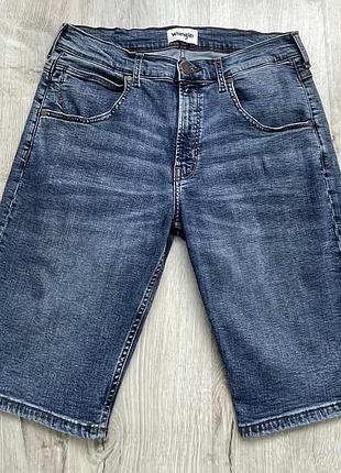 Оригінальні джинсові шорти wrangler colton shorts (розмір w31 / w32)
