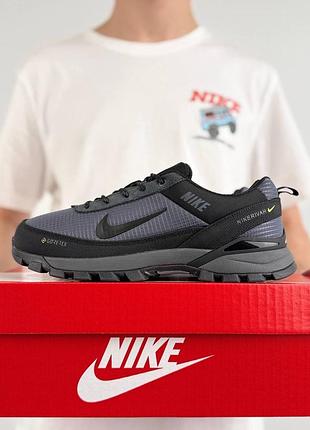 Термо кросівки nike rivah gtx grey black