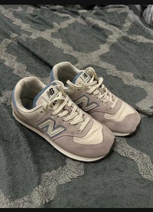 Кросівки new balance 574 wl574qc, розмір 38 (24.5 см), оригінал