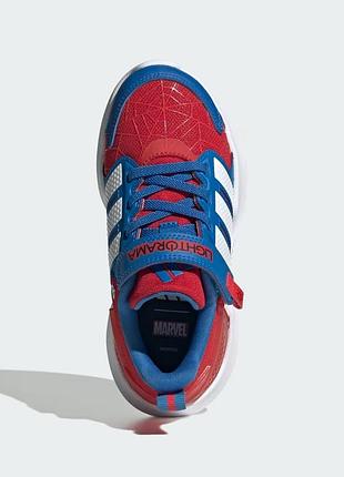 Кроссовки adidas marvel lightorama spider-man детские sportswear jr2334 5