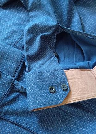 Мужская рубашка tommy hilfiger flex poplin, xl 7